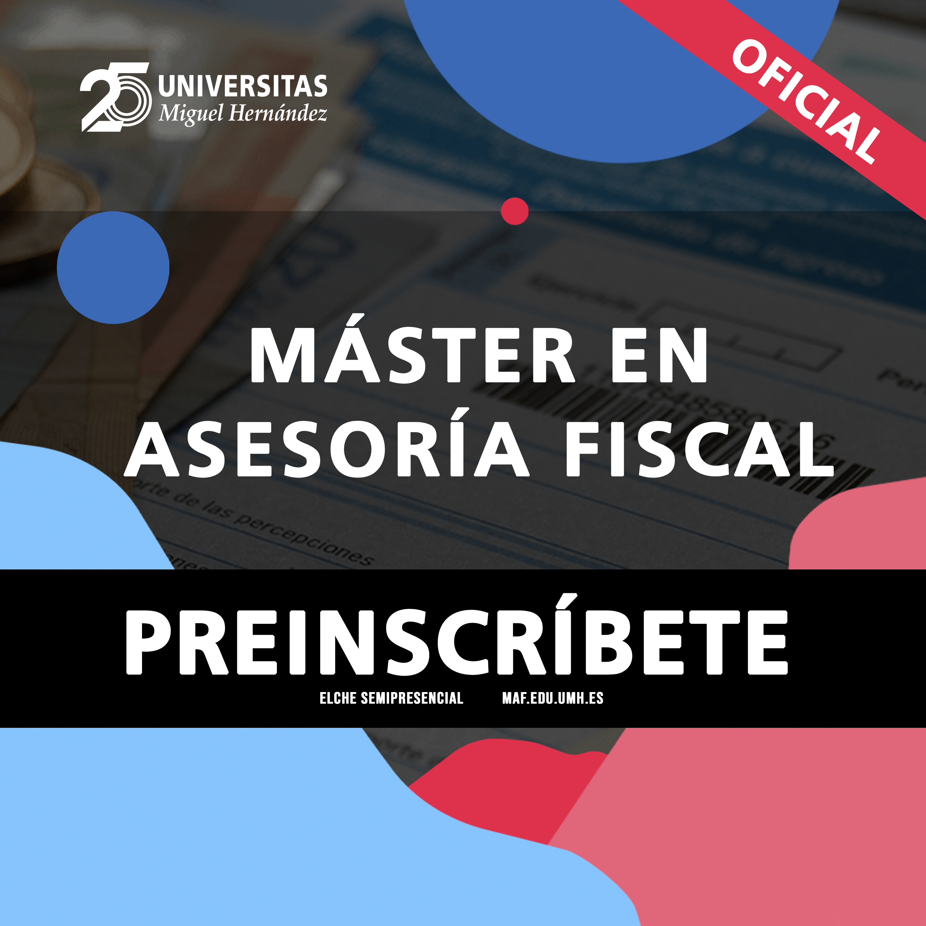 ¡Abierto primer plazo de preinscripción hasta el 22 de junio!