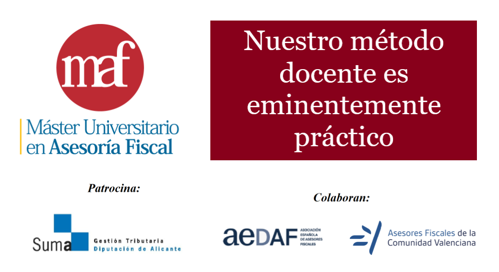 #RAZONES MAF: Nuestro método docente es eminentemente práctico