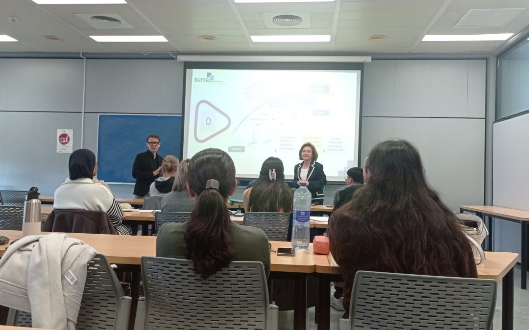 José Antonio Belso, Director de SUMA Gestión Tributaria, visita a los estudiantes del MAF